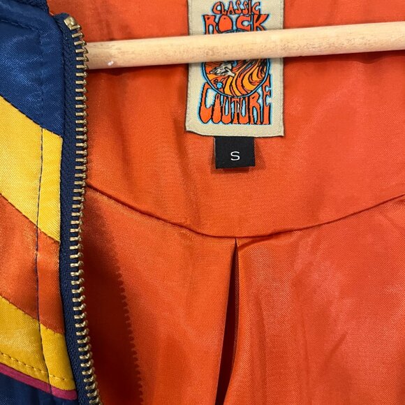 Blue Rising Sun Bomber Jacket by Classic Rock Couture - Picture 3 of 7